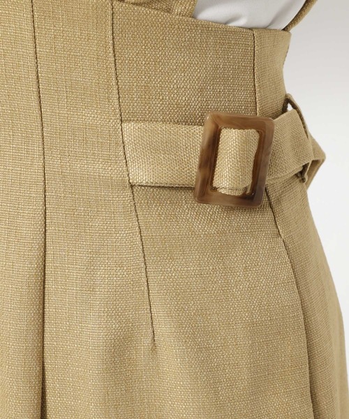 mysty woman（ミスティウーマン）の「ギャザーショルダージャンスカ 497420（ワンピース・レディース・グレー/ベージュ/ブラウン・FREE）」の18枚目の写真