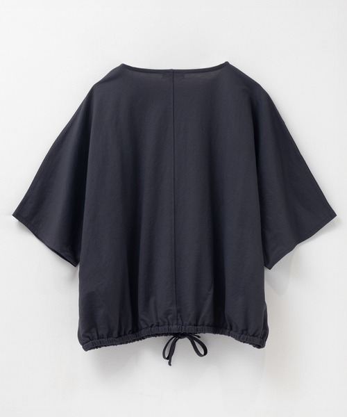 NAVY(ネイビー)の「nAvy SARARI 裾スピンドルTシャツ【接触冷感】(Tシャツ/カットソー・レディース・ピンク/ブルー/イエロー/チャコールグレー・M/L)」の14枚目の写真