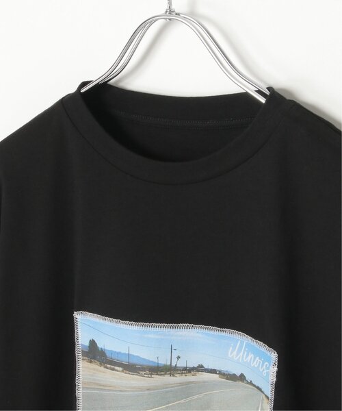 VENCEEXCHANGE(ヴァンスエクスチェンジ)の「綿天竺フォトハリツケTシャツ(Tシャツ/カットソー・レディース・その他1/オフホワイト/ブラック・FREE)」の21枚目の写真