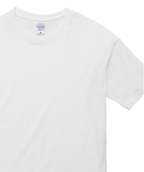 PATRIOT TAXI SELECT(パトリオットタクシーセレクト)の「【United Athle】ビッグシルエット ベーシックTシャツ(Tシャツ/カットソー・メンズ・ホワイト/グリーン系その他/ブラック・LARGE/X-LARGE/MEDIUM)」の4枚目の写真