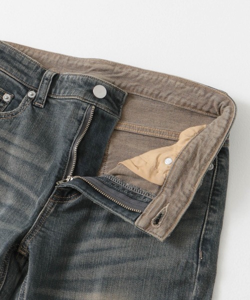 SENSE OF PLACE by URBAN RESEARCH（センスオブプレイスバイアーバンリサーチ）の「ローライズフレアデニムパンツ（デニムパンツ・レディース・インディゴブルー/ライトブルー・MEDIUM/SMALL）」の18枚目の写真