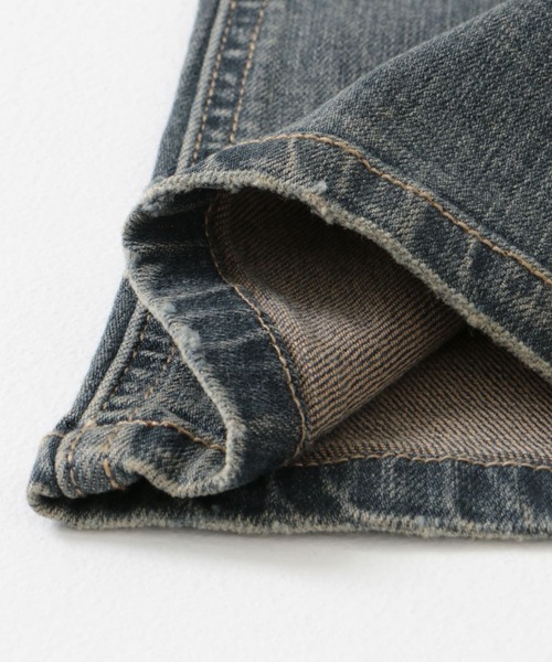 SENSE OF PLACE by URBAN RESEARCH（センスオブプレイスバイアーバンリサーチ）の「ローライズフレアデニムパンツ（デニムパンツ・レディース・インディゴブルー/ライトブルー・MEDIUM/SMALL）」の22枚目の写真