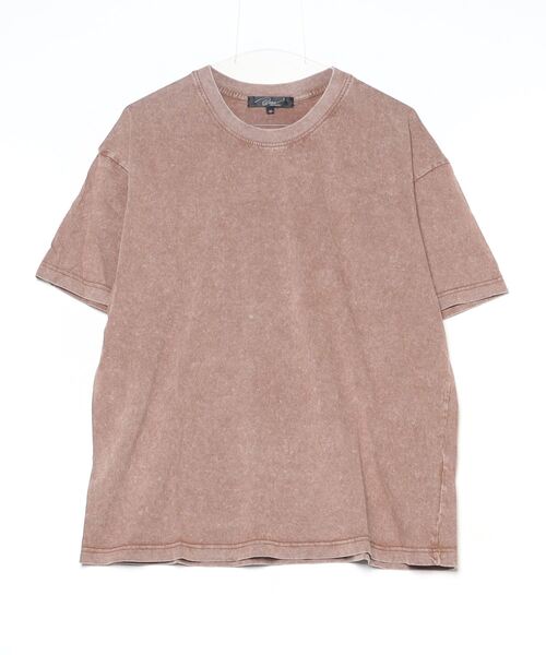 En serio TOKYO（エンソリオトーキョー）の「ピグメントTシャツ（Tシャツ/カットソー・メンズ・グレー/ブラック/ベージュ/パープル・MEDIUM/LARGE/X-LARGE/XX-LARGE）」の18枚目の写真