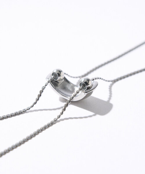 RIVE DROITE（リヴドロワ）の「【R.good(アールドットグッド)】Wスライドモチーフネックレス（ネックレス・レディース・シルバー/ゴールド・FREE）」の9枚目の写真