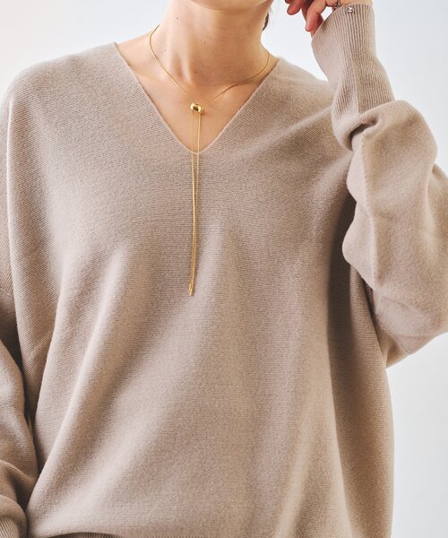 RIVE DROITE（リヴドロワ）の「【R.good(アールドットグッド)】Wスライドモチーフネックレス（ネックレス・レディース・シルバー/ゴールド・FREE）」の11枚目の写真