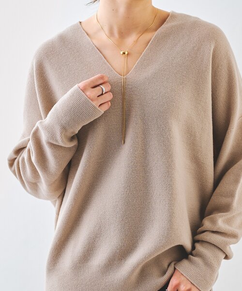 RIVE DROITE（リヴドロワ）の「【R.good(アールドットグッド)】Wスライドモチーフネックレス（ネックレス・レディース・シルバー/ゴールド・FREE）」の12枚目の写真