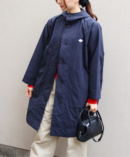 【新品未使用】DANTON コート ネイビー 訳あり セール】DANTON/ダントン フーデッドコート INSULATON HOODED COAT DT