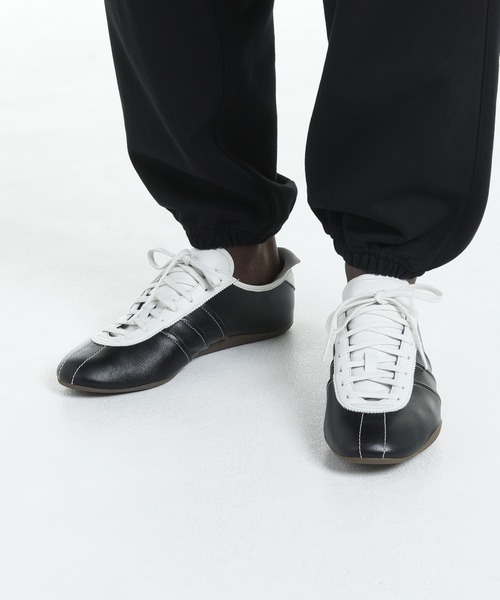 VIP価格☆【Y-3】RIVALRY レザー スニーカー 厚底 UK7〜UK12 Unisex Star Emblem Leather Lace-Up Sneakers 男女兼用 ユニ