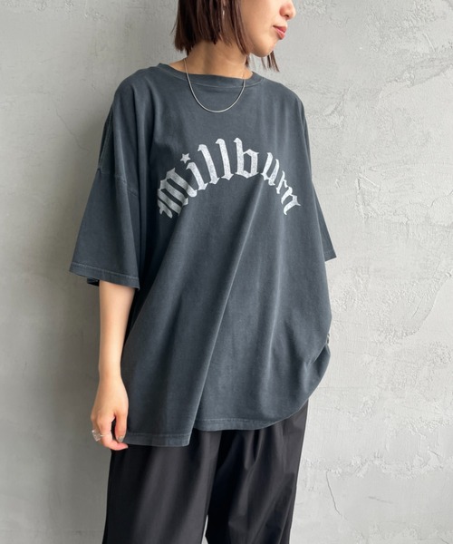 じ*た様 新品タグ付き！別注】REMI RELIEF 半袖スウェット REMI RELIEF tシャツ RELIEF(レミレリーフ) 別注 ミャクミャク