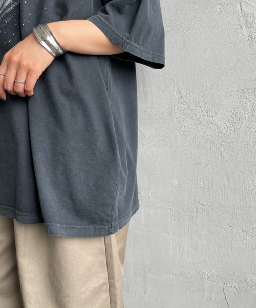 REMI RELIEF（レミレリーフ）の「[REMI RELIEF/レミレリーフ] 別注 ビッグシルエット SP加工プリントTシャツ（Tシャツ/カットソー・レディース・C/A/D/B/E/F・S/M）」の21枚目の写真