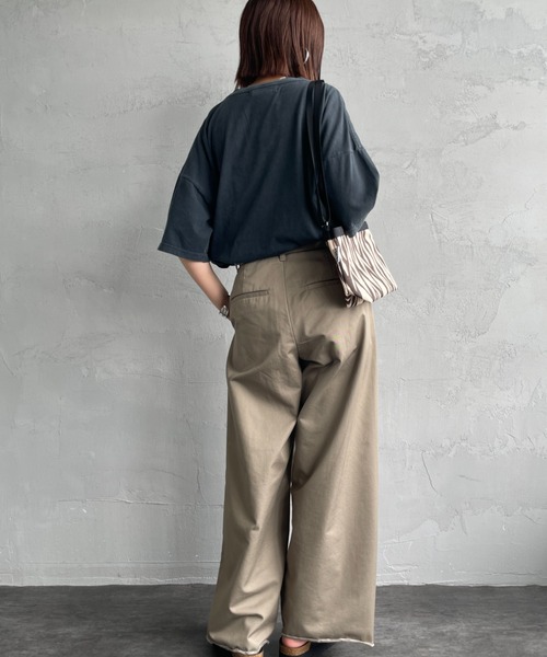 REMI RELIEF（レミレリーフ）の「[REMI RELIEF/レミレリーフ] 別注 ビッグシルエット SP加工プリントTシャツ（Tシャツ/カットソー・レディース・C/A/D/B/E/F・S/M）」の18枚目の写真