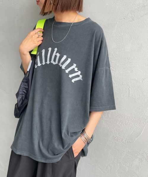 REMI RELIEF（レミレリーフ）の「[REMI RELIEF/レミレリーフ] 別注 ビッグシルエット SP加工プリントTシャツ（Tシャツ/カットソー・レディース・C/A/D/B/E/F・S/M）」の12枚目の写真