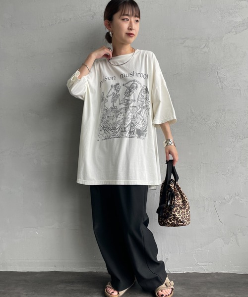 アパルトモン REMI RELIEF 別注プリントTシャツ looponline_g14391
