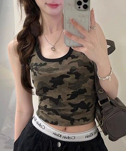 セール】HALEY PESCA/迷彩柄 カモフラージュタンクトップ（タンク