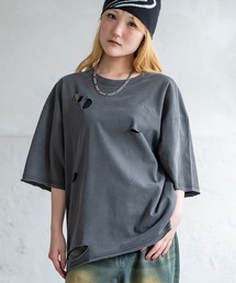 【SIDEWAY STANCE】グランジ 半袖Tシャツ