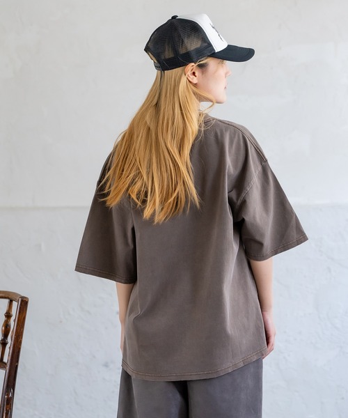 SIDEWAY STANCE(サイドウェイスタンス)の「【SIDEWAY STANCE】グランジ 半袖Tシャツ(Tシャツ/カットソー・メンズ・ブラック系1/ブラック系2/ブラウン系2/ブラウン系1/ブラウン系/ブラウン/ブラック/ブラック系・MEDIUM/SMALL/X-LARGE/LARGE)」の22枚目の写真