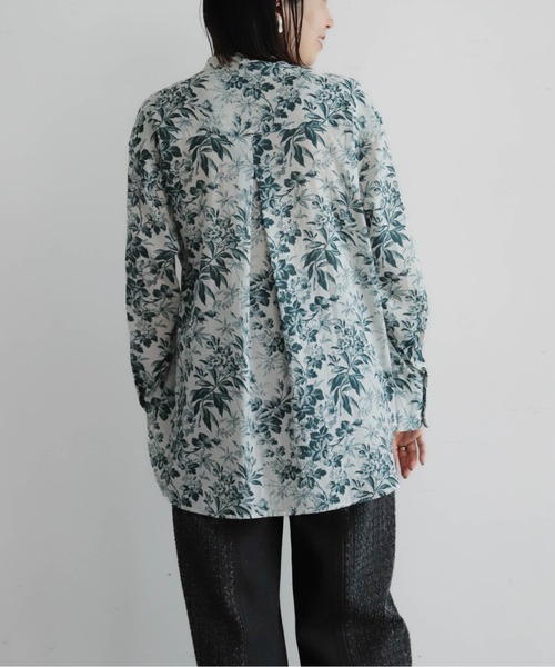 NOMBRE IMPAIR（ノンブルアンペール）の「コットンシアーフラワーPT　スタンドネックブラウス（シャツ/ブラウス・レディース・アイボリー・FREE）」の7枚目の写真