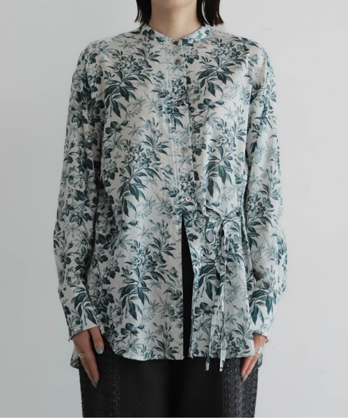 NOMBRE IMPAIR（ノンブルアンペール）の「コットンシアーフラワーPT　スタンドネックブラウス（シャツ/ブラウス・レディース・アイボリー・FREE）」の16枚目の写真