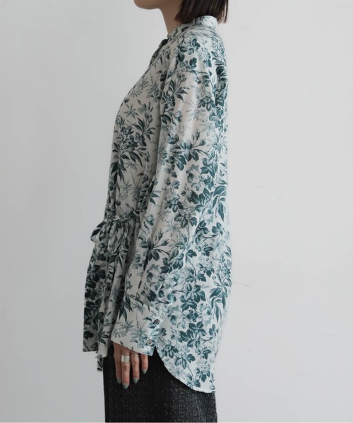 NOMBRE IMPAIR（ノンブルアンペール）の「コットンシアーフラワーPT　スタンドネックブラウス（シャツ/ブラウス・レディース・アイボリー・FREE）」の17枚目の写真