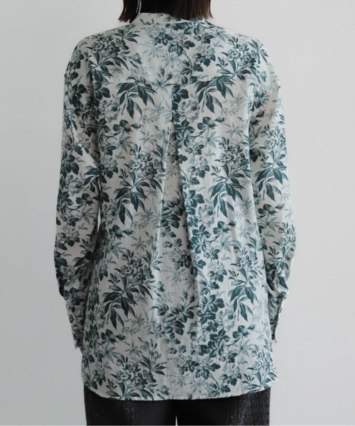 NOMBRE IMPAIR（ノンブルアンペール）の「コットンシアーフラワーPT　スタンドネックブラウス（シャツ/ブラウス・レディース・アイボリー・FREE）」の18枚目の写真