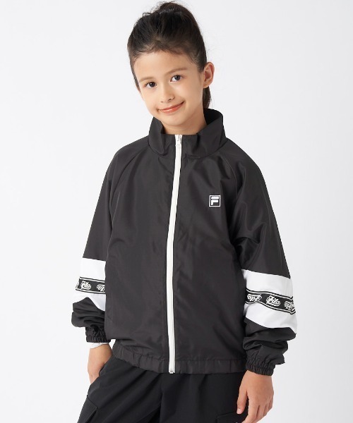 FILA(フィラ)の「シャカジャケット(その他アウター・キッズ・ミント/ブラック・170/160/140/130/150)」の1枚目の写真
