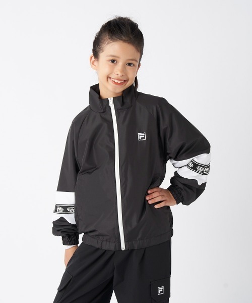 FILA(フィラ)の「シャカジャケット(その他アウター・キッズ・ミント/ブラック・170/160/140/130/150)」の3枚目の写真