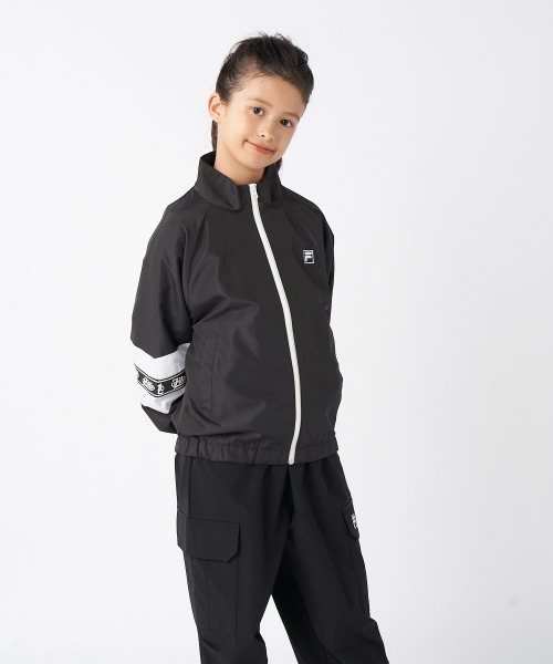 FILA(フィラ)の「シャカジャケット(その他アウター・キッズ・ミント/ブラック・170/160/140/130/150)」の4枚目の写真