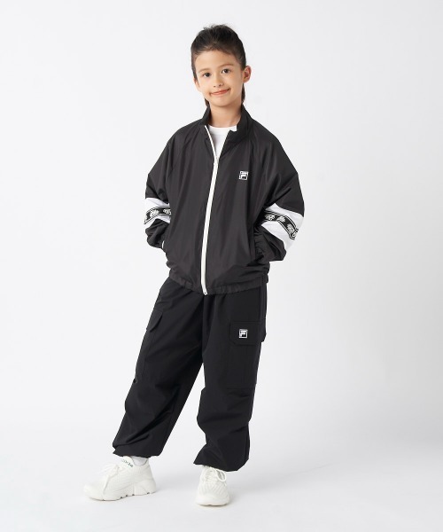 FILA(フィラ)の「シャカジャケット(その他アウター・キッズ・ミント/ブラック・170/160/140/130/150)」の6枚目の写真