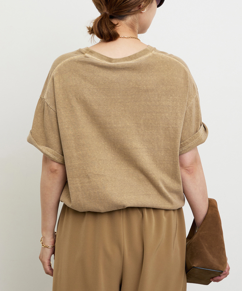 Deuxieme Classe(ドゥーズィエムクラス)の「*Relax Tシャツ(Tシャツ/カットソー・レディース・ベージュ/キャメル/カーキ・FREE)」の11枚目の写真