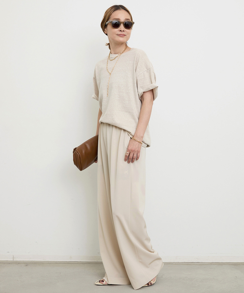 Deuxieme Classe(ドゥーズィエムクラス)の「*Relax Tシャツ(Tシャツ/カットソー・レディース・ベージュ/キャメル/カーキ・FREE)」の19枚目の写真