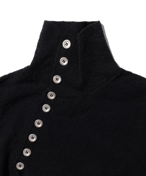 CONZ（コンズ）の「KNIT VEST（ベスト・メンズ・グレー/ブラック・3/2）」の9枚目の写真