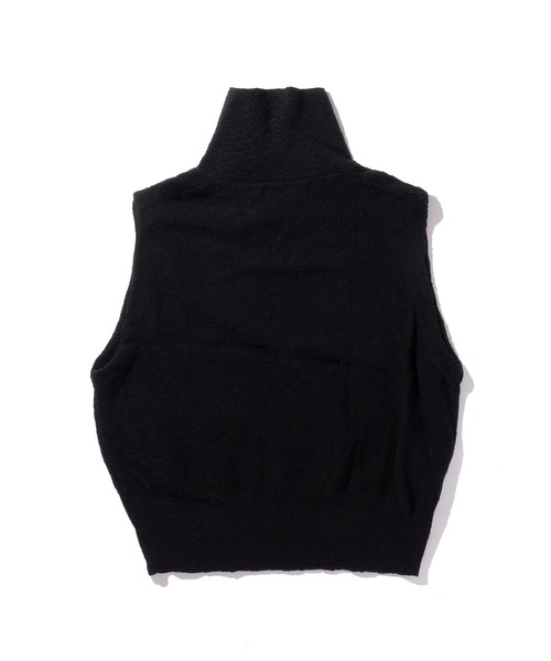 CONZ（コンズ）の「KNIT VEST（ベスト・メンズ・グレー/ブラック・3/2）」の8枚目の写真