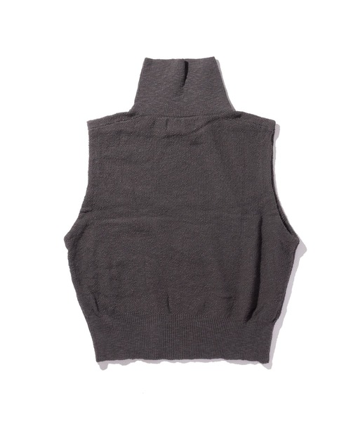 CONZ（コンズ）の「KNIT VEST（ベスト・メンズ・グレー/ブラック・3/2）」の13枚目の写真