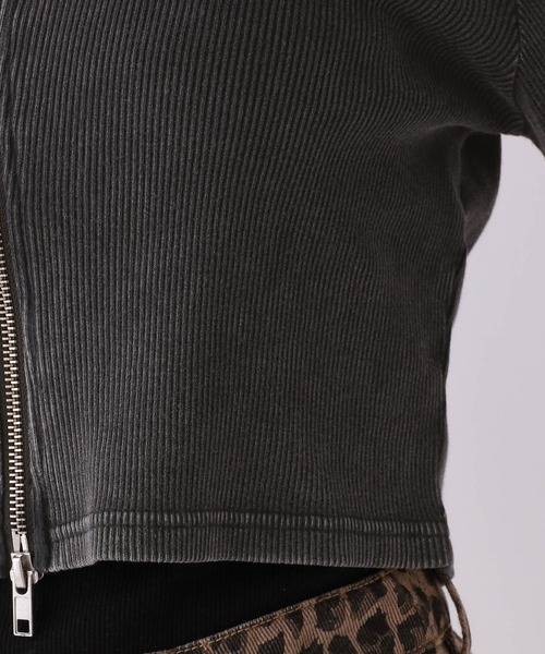 repipi armario（レピピ アルマリオ）の「AcidwashWZIPフーディ（パーカー・キッズ・カモフラージュ/ブラック/ブラウン・MEDIUM/SMALL/LARGE）」の5枚目の写真