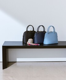 自由区（ジユウク）の「レザーポケット バッグ（ハンドバッグ）」