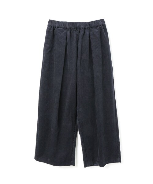 mizuiroind(ミズイロインド)の「mizuiro ind コーデュロイワイドパンツ(その他パンツ・レディース・サンドベージュ/ネイビー/ブラック・FREE)」の1枚目の写真