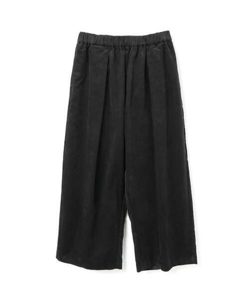 mizuiroind(ミズイロインド)の「mizuiro ind コーデュロイワイドパンツ(その他パンツ・レディース・サンドベージュ/ネイビー/ブラック・FREE)」の4枚目の写真