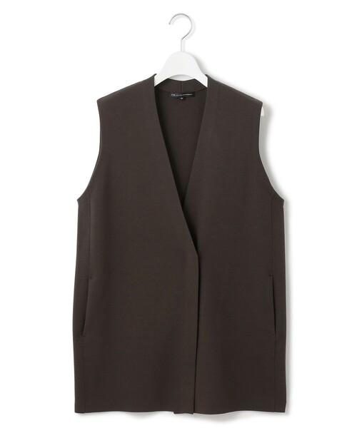 セール】【洗える/吊り干しOK】ヴィスコースストレッチ ニットベスト
