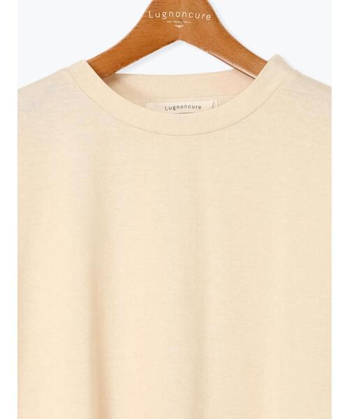 Lugnoncure(ルノンキュール)の「ヴィンテージ風加工Tシャツ(Tシャツ/カットソー・レディース・カーキ/チャコールグレー/ベージュ・F)」の16枚目の写真