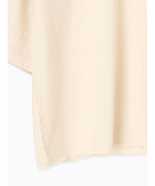 Lugnoncure(ルノンキュール)の「ヴィンテージ風加工Tシャツ(Tシャツ/カットソー・レディース・カーキ/チャコールグレー/ベージュ・F)」の18枚目の写真