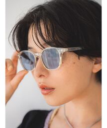 Ungrid | クリアフレームブルーレンズサングラス(サングラス)