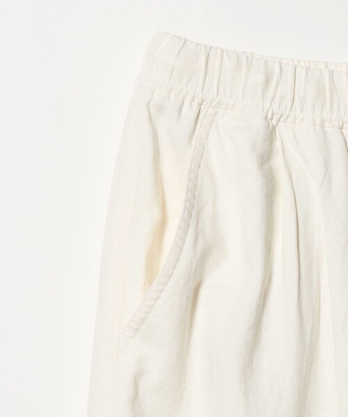 green label relaxing(グリーンレーベルリラクシング)の「BREEZE LINEN ブリーズリネン ワイド パンツ オフホワイト 2(その他パンツ・レディース・オフホワイト・44/40/38/42/36/34/SHORT/TALL)」の13枚目の写真