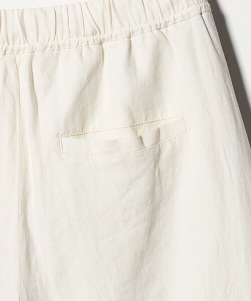 green label relaxing(グリーンレーベルリラクシング)の「BREEZE LINEN ブリーズリネン ワイド パンツ オフホワイト 2(その他パンツ・レディース・オフホワイト・44/40/38/42/36/34/SHORT/TALL)」の14枚目の写真