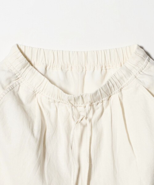 green label relaxing(グリーンレーベルリラクシング)の「BREEZE LINEN ブリーズリネン ワイド パンツ オフホワイト 2(その他パンツ・レディース・オフホワイト・44/40/38/42/36/34/SHORT/TALL)」の16枚目の写真