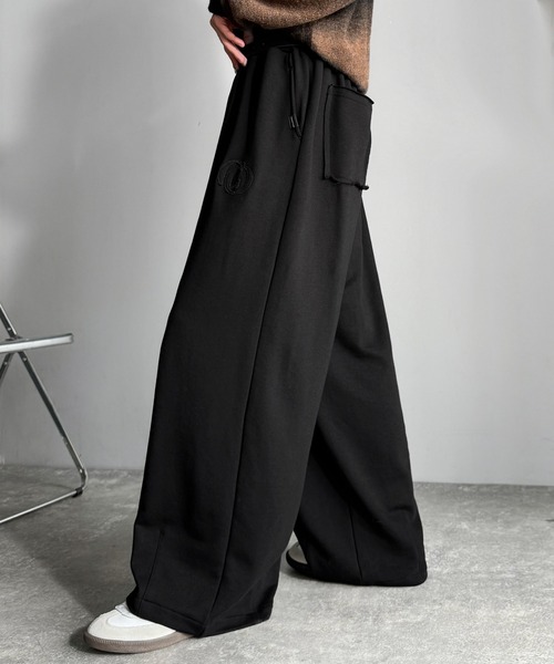 セール】「ベルトループ付き。」アップリケデザインオーバーサイズ