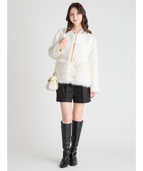 CELFORD｜タックショートパンツ バリエーションタックショートパンツ