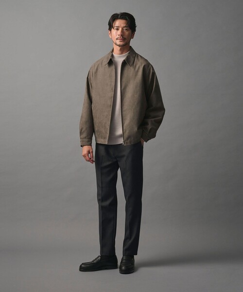 BEAUTY&YOUTH WARDROBE SMART ブルゾン BEAUTY&YOUTH UNITED ARROWS 【WEB限定 WARDROBE SMART】ダブルニット