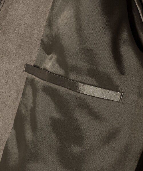 BEAUTY&YOUTH UNITED ARROWS（ビューティーアンドユースユナイテッドアローズ）の「【WEB限定 WARDROBE SMART】スエードライク ジップ ブルゾン（ブルゾン・メンズ・ブラック/ダークグレー・XL/L/M/S）」の20枚目の写真