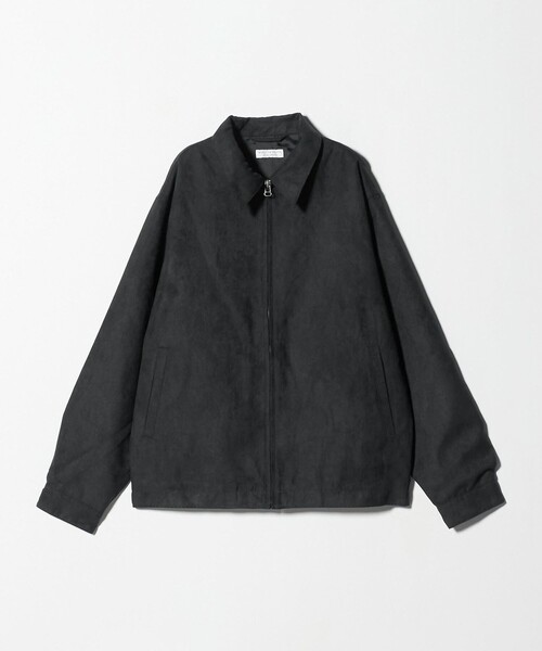 BEAUTY&YOUTH UNITED ARROWS（ビューティーアンドユースユナイテッドアローズ）の「【WEB限定 WARDROBE SMART】スエードライク ジップ ブルゾン（ブルゾン・メンズ・ブラック/ダークグレー・XL/L/M/S）」の10枚目の写真