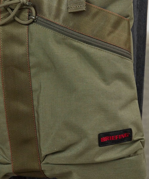 BRIEFING（ブリーフィング）の「BRIEFING/ブリーフィング TYPE ⅠFLYER TOTE ブランドロゴ トートバッグ ヘルメットバッグ 2026年春夏（トートバッグ・メンズ・セージグリーン/ブラック/ネイビー・FREE）」の14枚目の写真